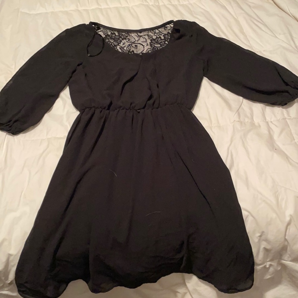 IZ Byer , black Junior dress, x-small